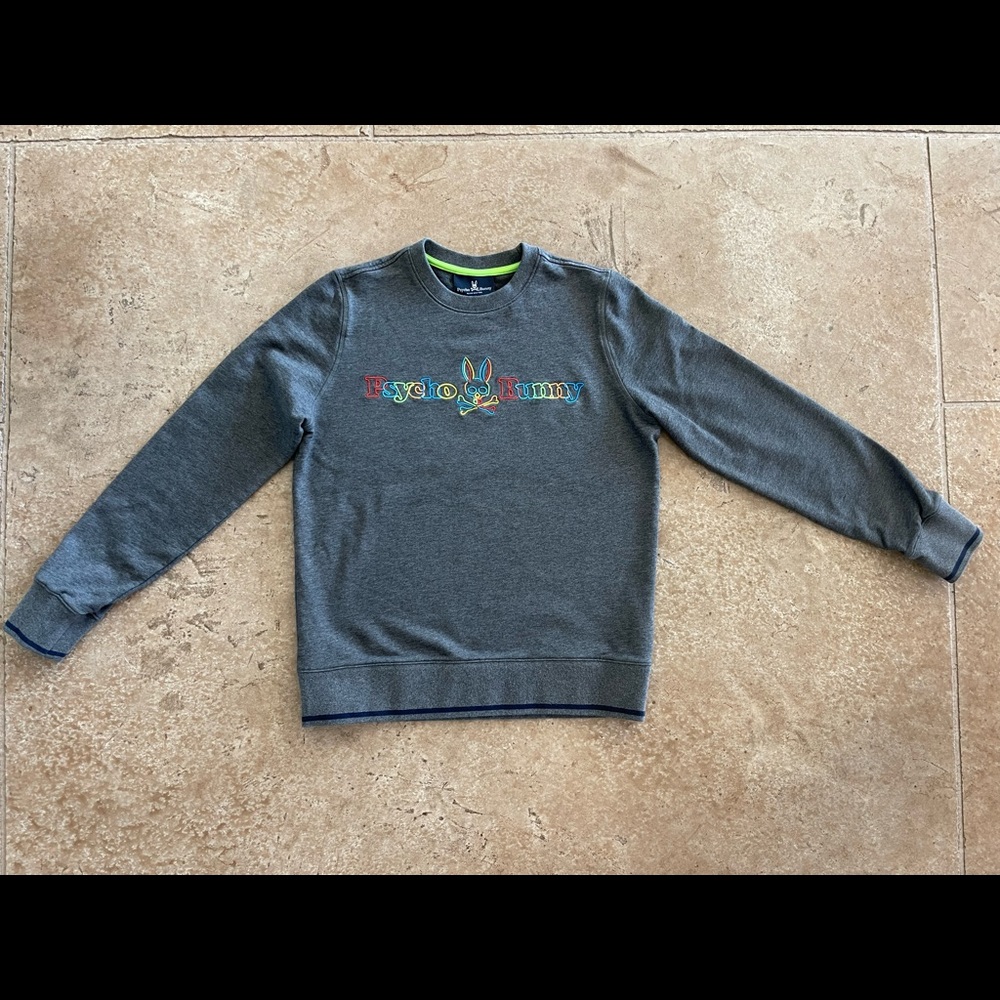 Psycho Bunny Barbon Neon Sweatshirt